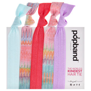 Hair Tie - Summer Breeze by Popband for Women - 5 Pc Hair Bands